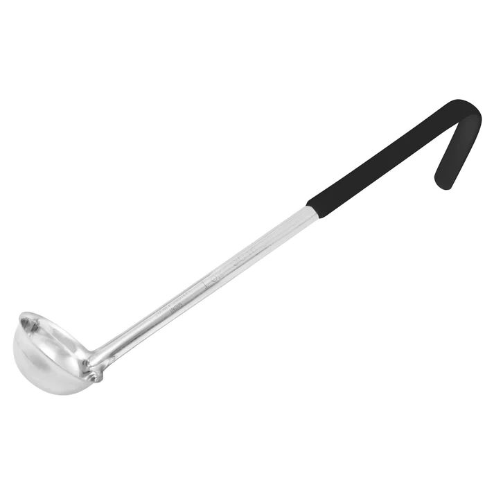 LDCN-2K - Winco Prime One-Piece Stainless Steel 2 oz Ladle